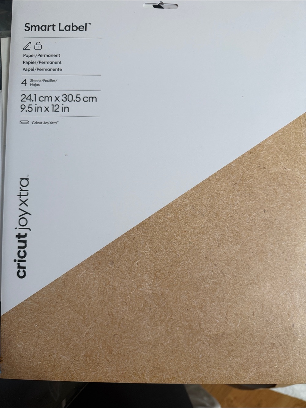 Cricut Smart Label Paper Pack in Kraft Brown